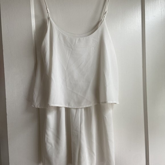 Everly Romper, White, SMALL - Picture 2 of 2